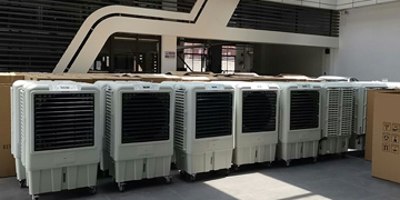 移動冷風機應用之-廣州市交通運輸職業學院